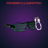 Rave Shade Wireless LED Glass - Hookaba